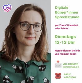 Bürgerinnensprechstunde Dienstags