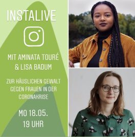 InstaLive mit AMinata